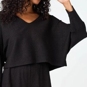 Vetta Cropped Ribbed Sweater